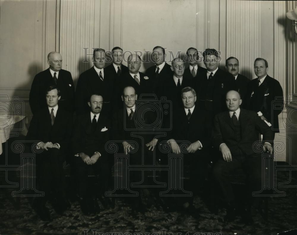 1930 Press Photo Raymond Ward, Candidates For Local Politics Campaign - Historic Images
