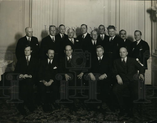 1930 Press Photo Raymond Ward, Candidates For Local Politics Campaign - Historic Images