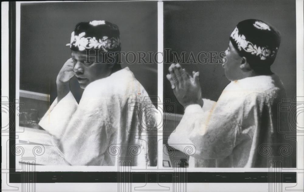 1961 Press Photo Jaja Wachuku Speaking at UN General Assembly - Historic Images