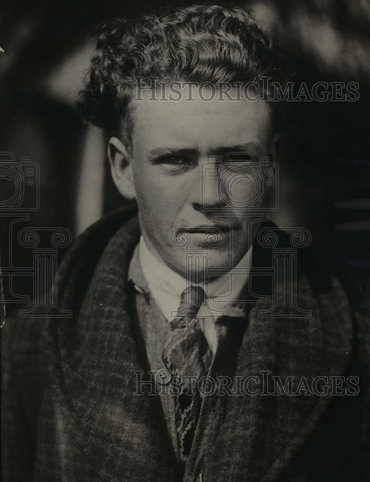 1922 Press Photo Clyde Vannatta witnessed the shooting of Marshal Woerner - Historic Images