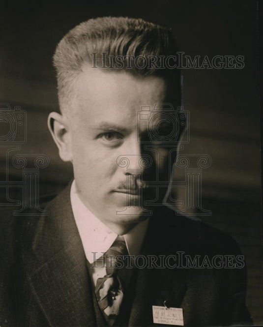 1919 Press Photo Mark M. Jones - Historic Images