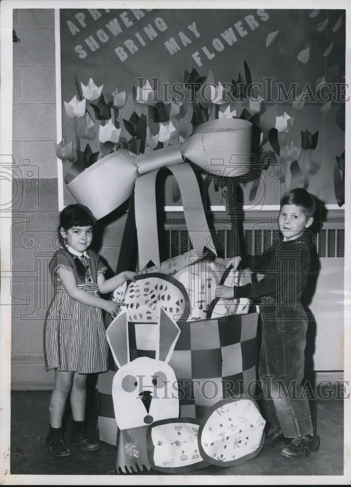 1960 Press Photo Maria Immormino &amp; Tommy Butterfield - Historic Images