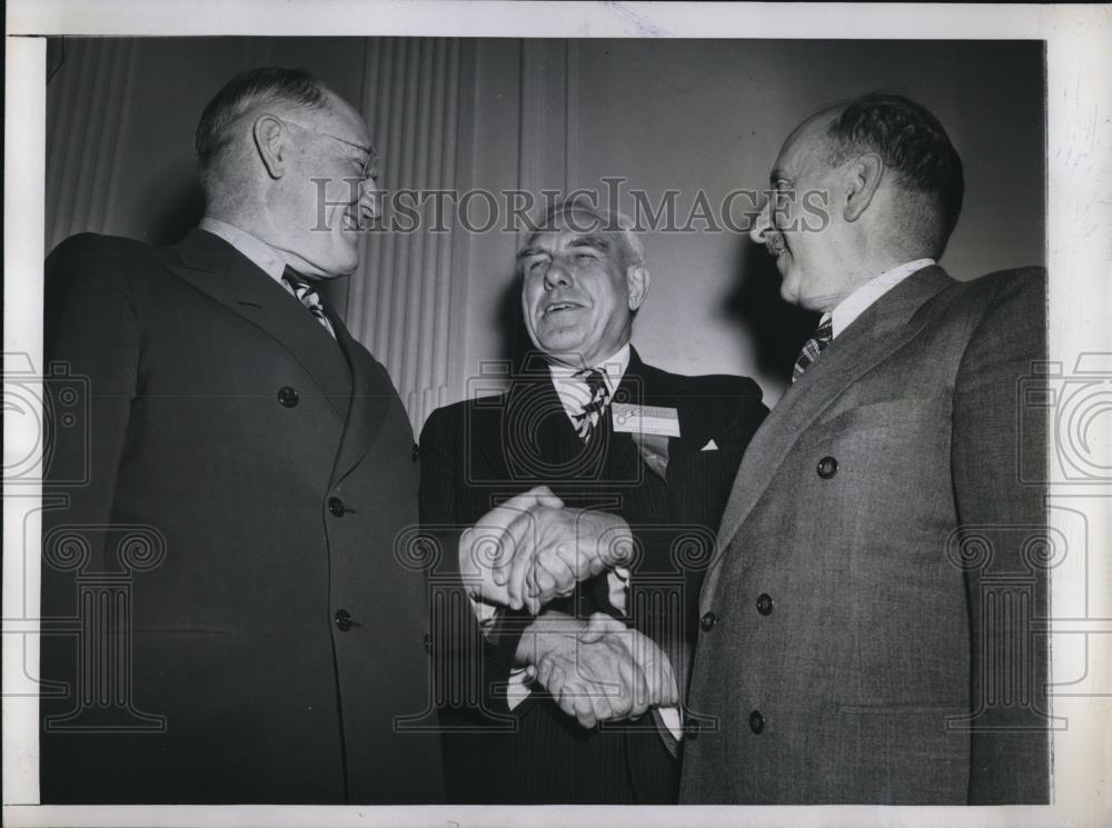 1948 Press Photo Elected Officers of the U.S. Chamber of Commerce at Washington. - Historic Images