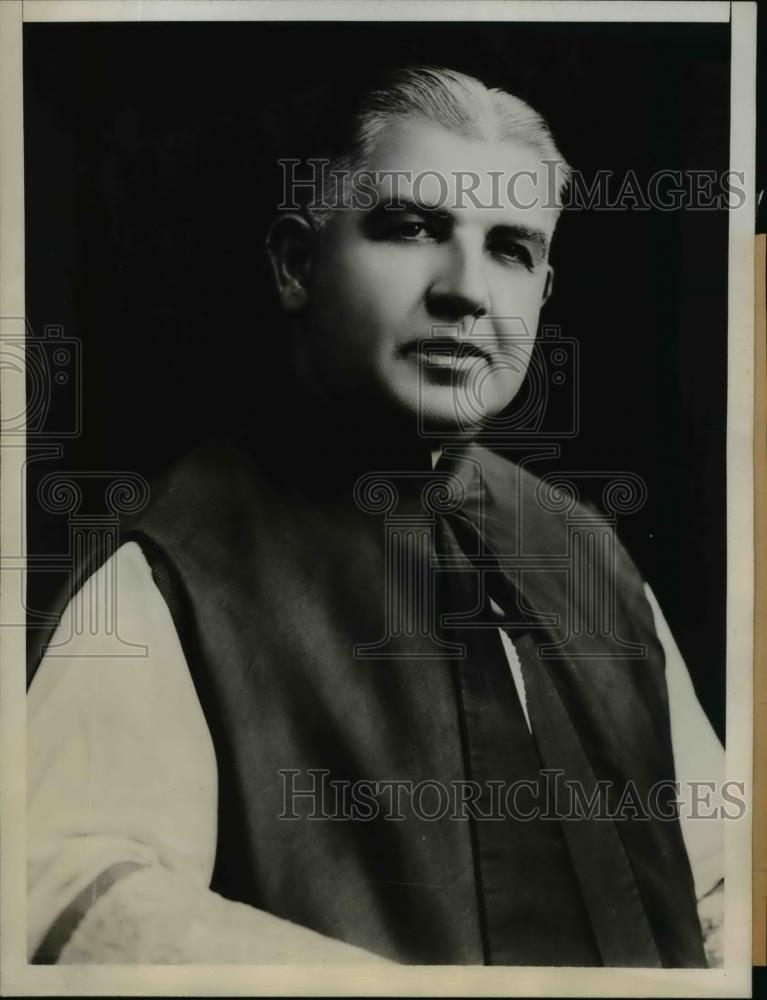 1944 Press Photo Reverend Msgr. Thomas J. McDonnell - Historic Images