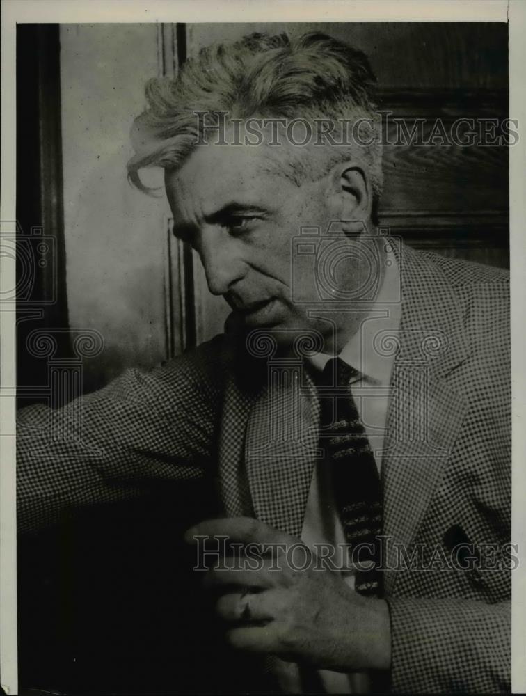 1938 Press Photo Waukegan Ill Circuit Judge Ralph J Dady - Historic Images