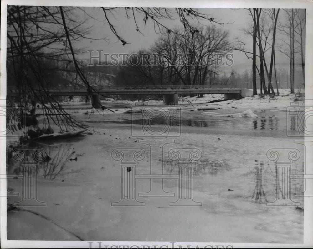 1959 Press Photo New Bridge North of Lorain Ave - Historic Images