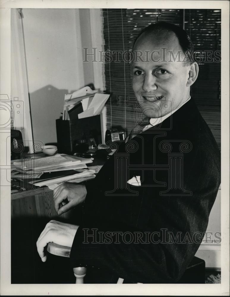 1941 Press Photo Samuel P. Hayes Jr. - Historic Images