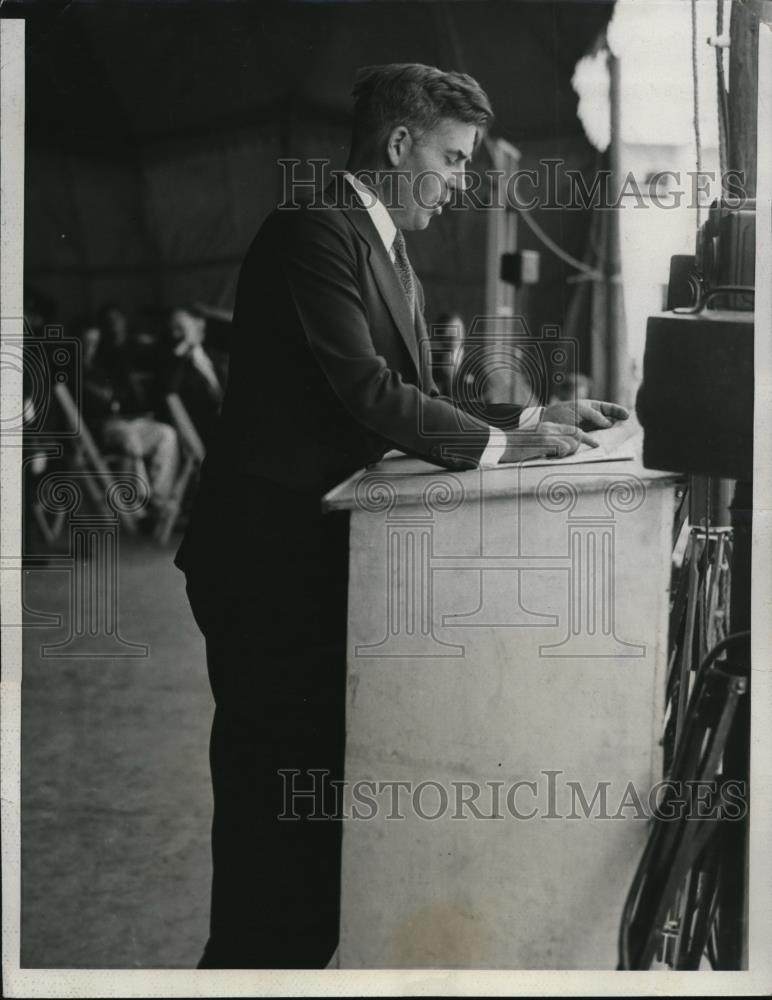 1933 Press Photo Henry Wallace, Agriculture secretary - Historic Images