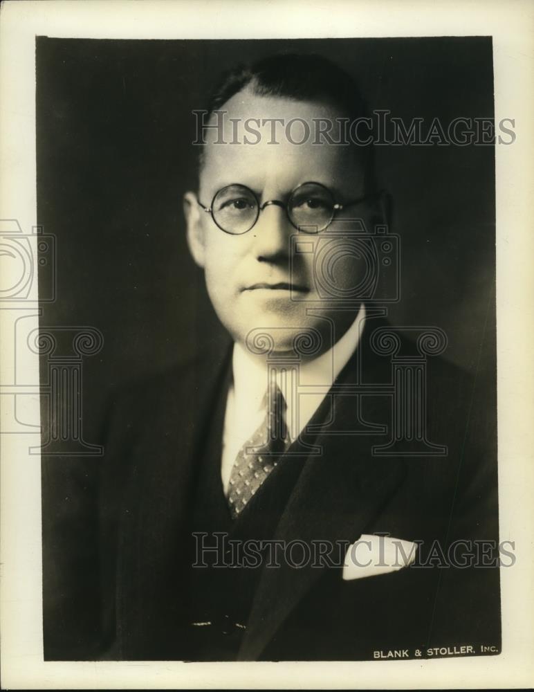 1932 Press Photo LW Waters, VP of Research of General Foods Corp - Historic Images