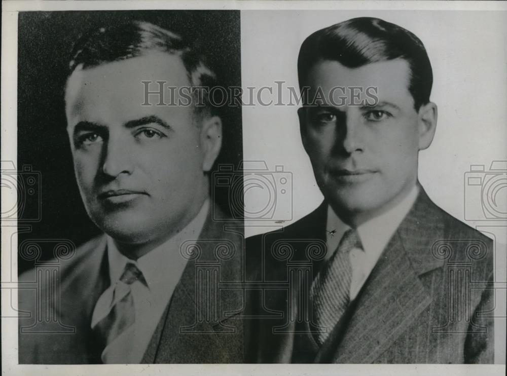 1938 Press Photo Attorney&#39;s square off for Democratic Nomination for Governor - Historic Images