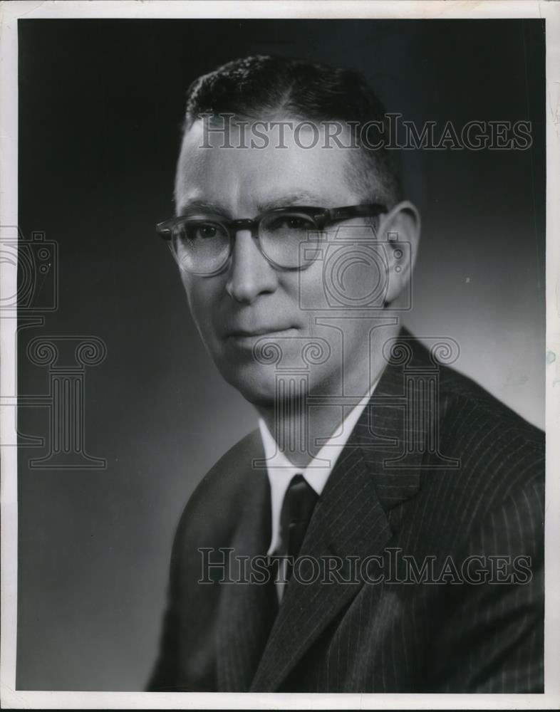 1957 Press Photo Fred Foy - Historic Images