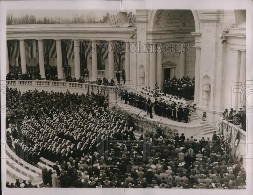 1936 Press Photo Sunrise Easter services under auspices of Knights Templar - Historic Images