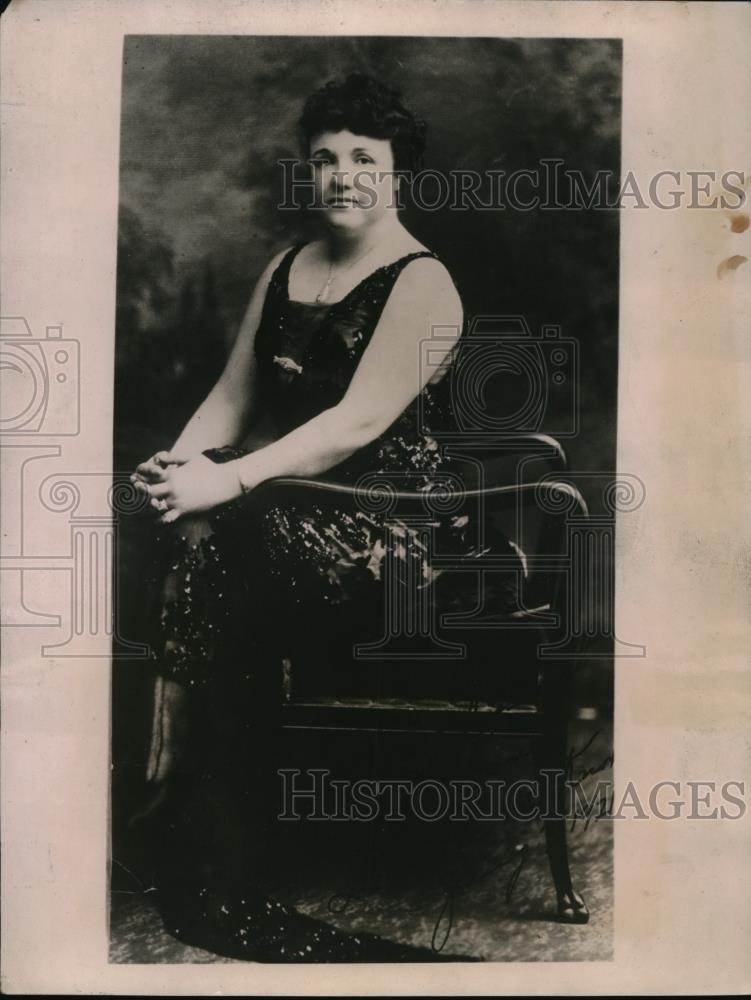 1923 Press Photo Mrs Hiram accused of slaying millionaire husband - Historic Images