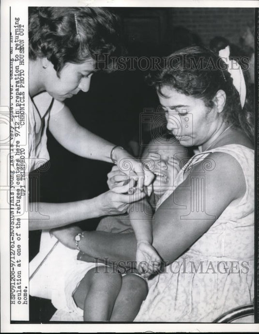 1961 Press Photo The little refugee boy - Historic Images