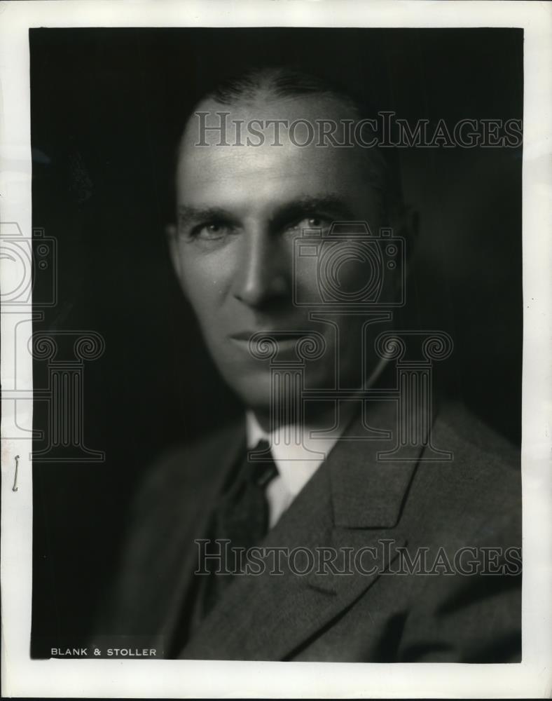 1940 Press Photo Edward L. Shea, North American Company president - Historic Images