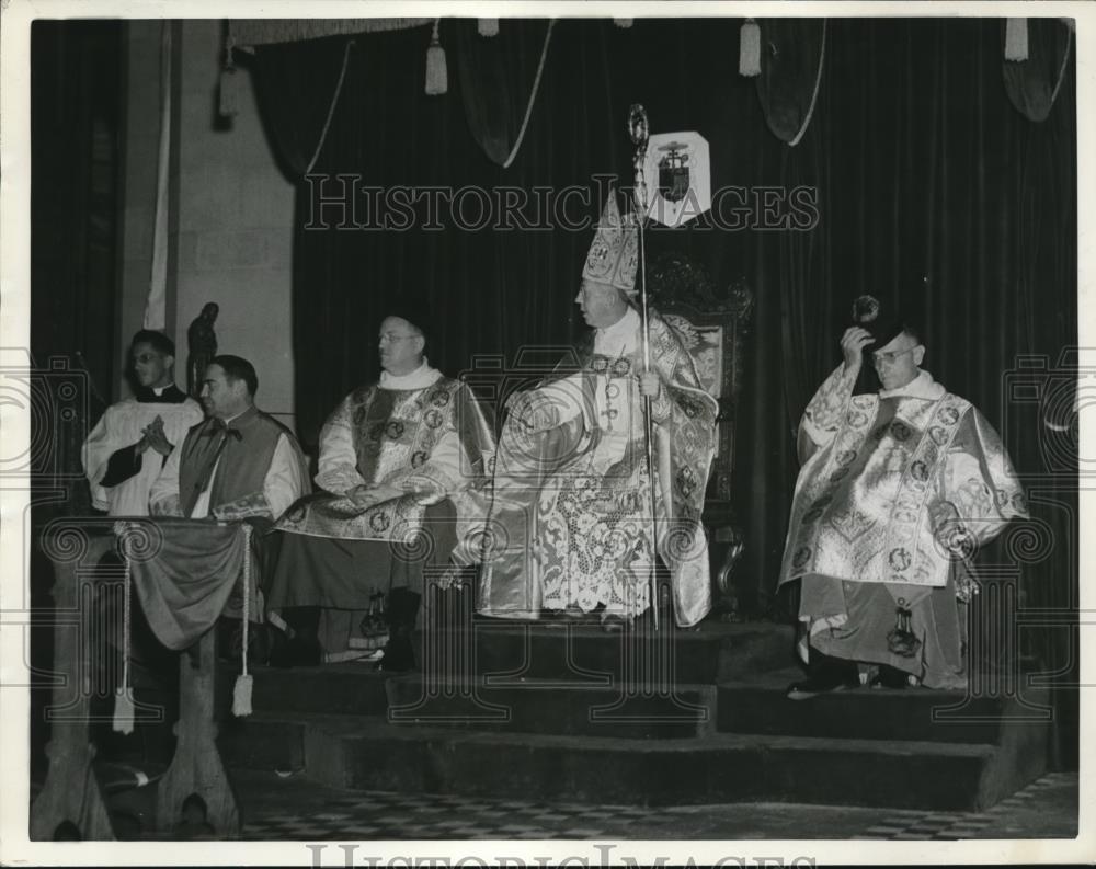 1937 Press Photo Edward Cardinal Mooney, archbishop of Detroit - Historic Images