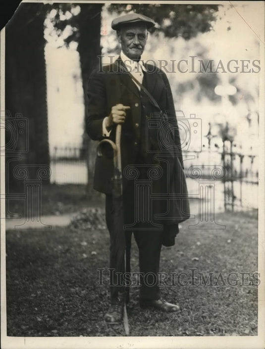1924 Press Photo 66 years of age Rev Joseph Cherry has since 1901 climbed Pikes - Historic Images