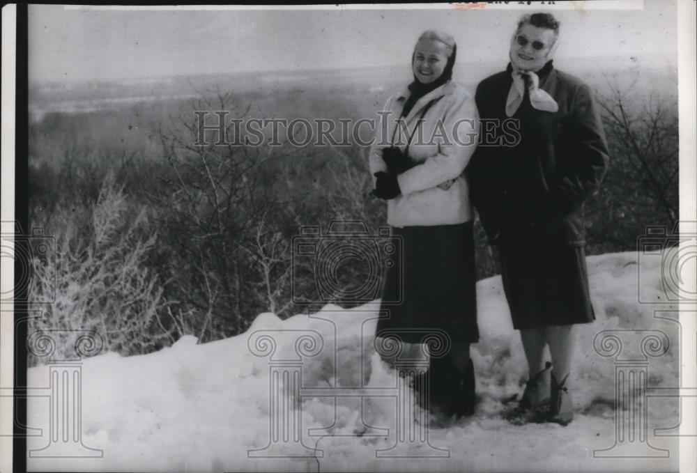 1960 Press Photo The women who were slain, Frances Murphy &amp; Mildred Lindquist - Historic Images