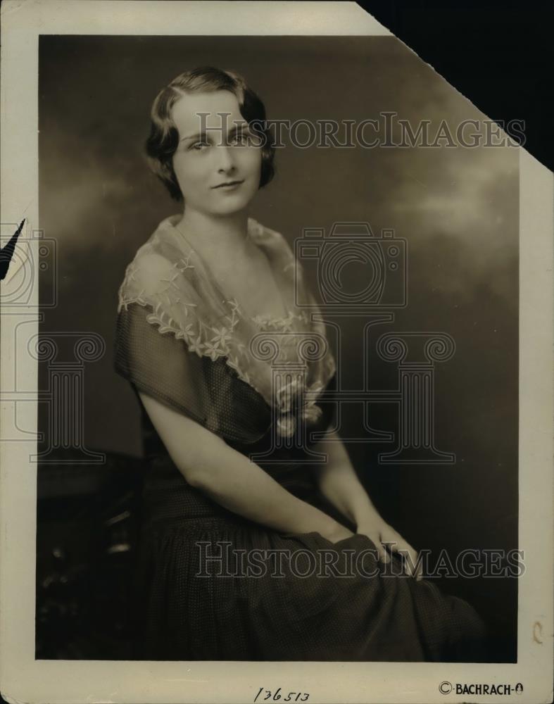 1930 Press Photo Miss Sue Pollard daughter of Governor John G Pollard of Virgini - Historic Images