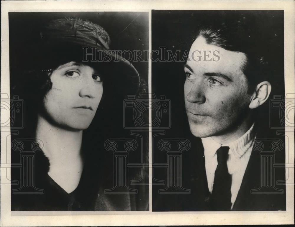 1923 Press Photo John McCarthy shot and wounded Cecil Hopkins - Historic Images
