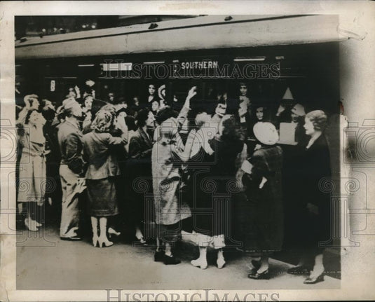 1939 Press Photo Children Evacuate London for the Country - Historic Images