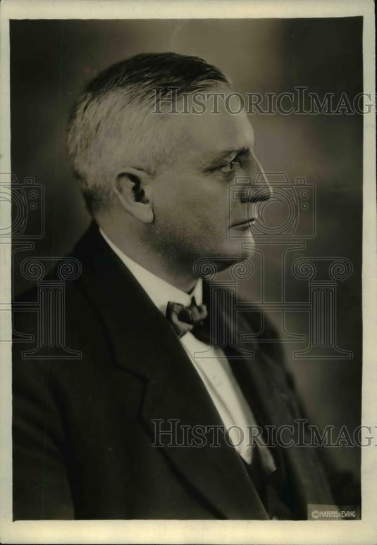 1919 Press Photo Y. Oudegeest, Belgium's labor leader - Historic Images