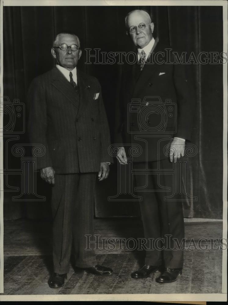 1929 Press Photo 55th Annual Meeting American Bankers, WL Longyear in L.A. - Historic Images