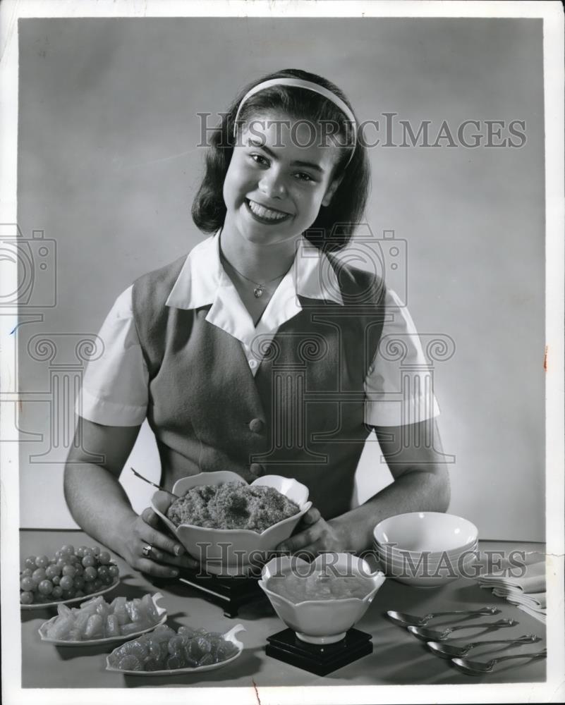 1960 Press Photo Dorothy Gault, Chicago High school seniors - Historic Images