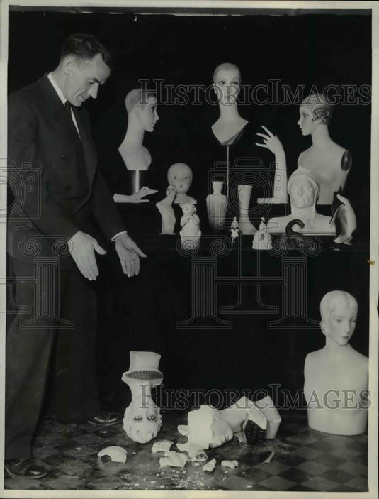Press Photo Lee Oates developed Flexique - Historic Images