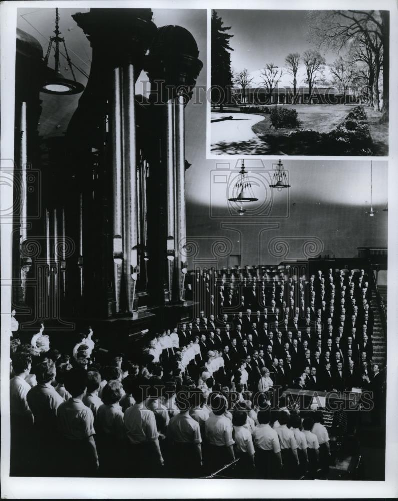 1969 Press Photo Mormon Tabernacle Choir - Historic Images