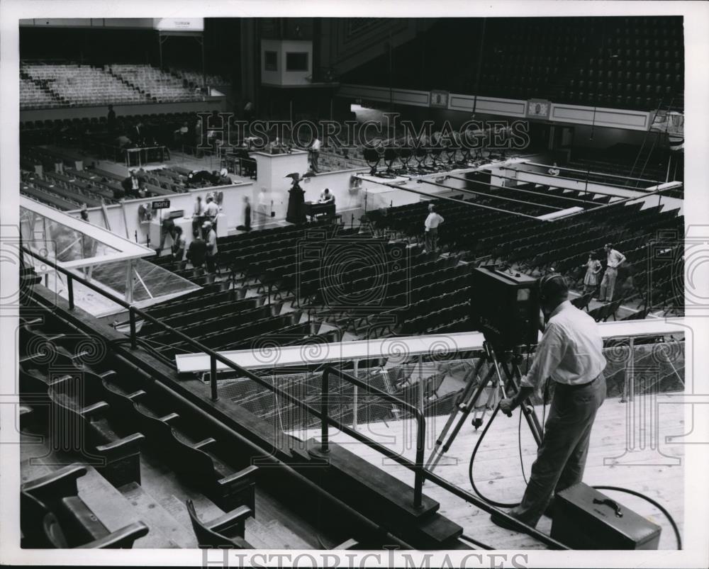 1959 Press Photo Philadelphia PA Convention Hall - Historic Images