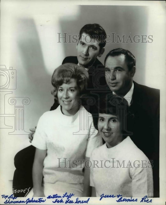 1965 Press Photo 16 Christian Heir Quartet - Historic Images