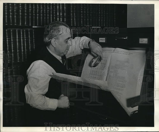 1939 Press Photo Township Flat Files for Official Master Map of United States - Historic Images