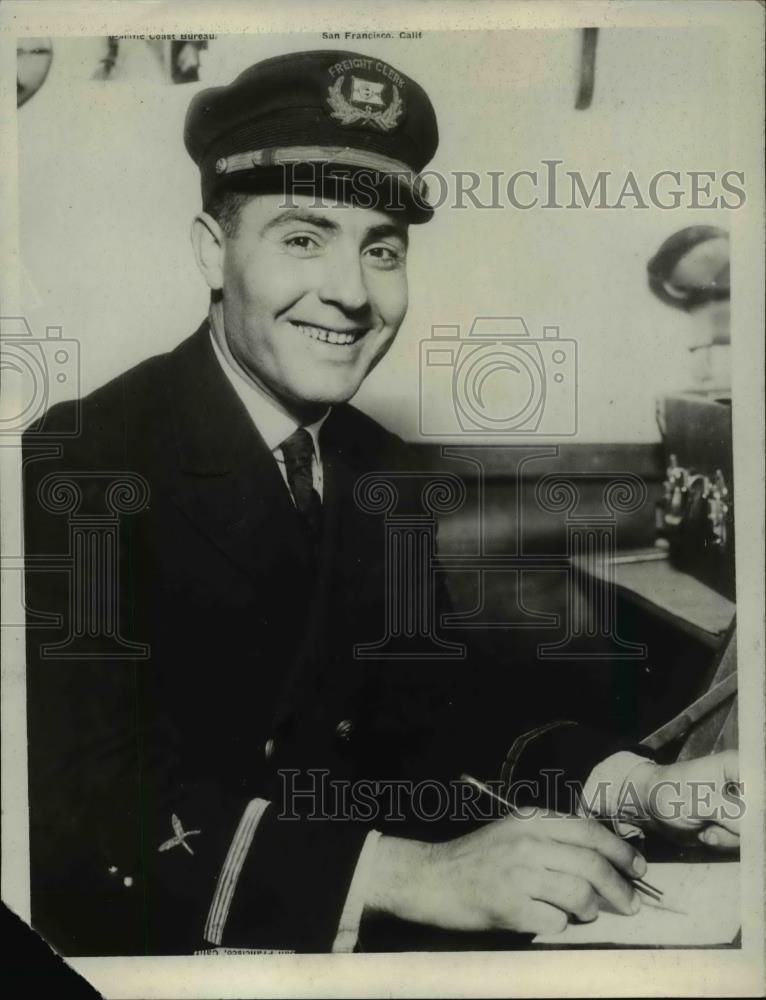 1927 Press Photo of Bernard Granero Jr. - Historic Images