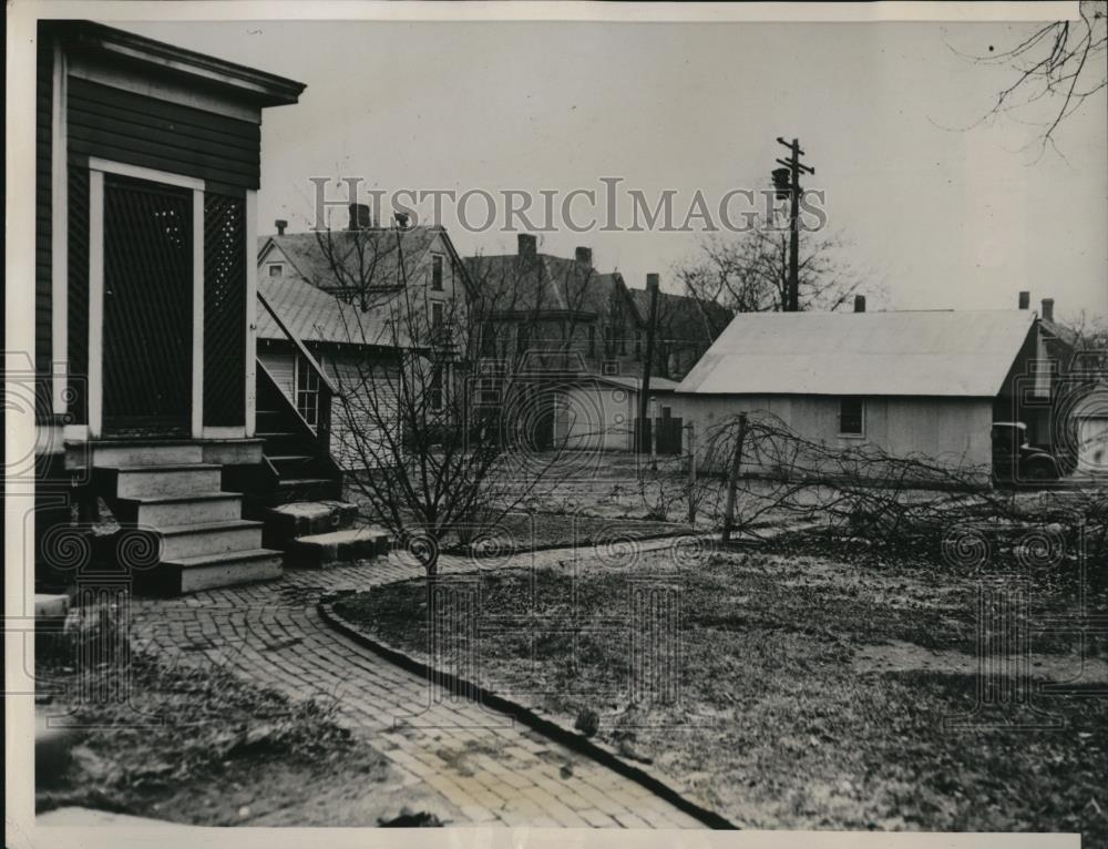 1939 Press Photo Home of Anton J. Miller in Peoria,Illinois - Historic Images