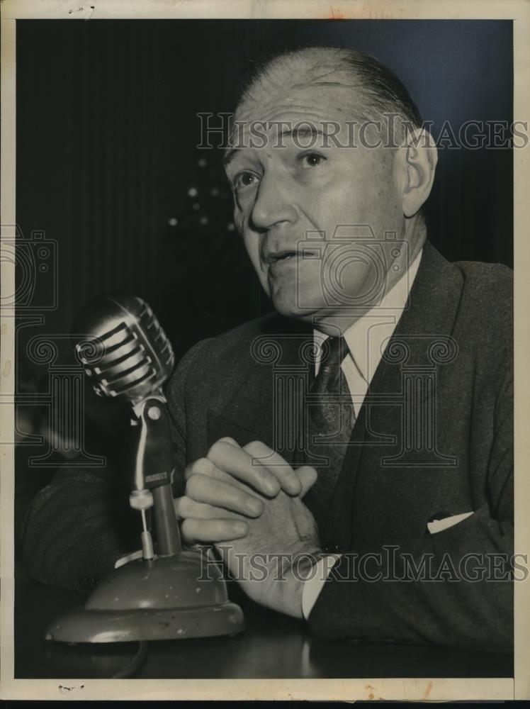 1947 Press Photo of Lewis Douglas U.S. Ambassador the United Kingdom . - Historic Images