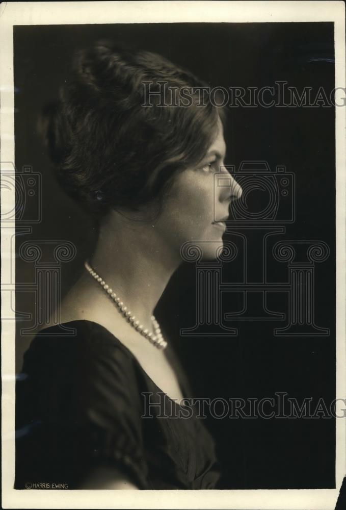 1921 Press Photo Andrea Geisser Celesia di Vegliasco nee Margaret Erhart - Historic Images