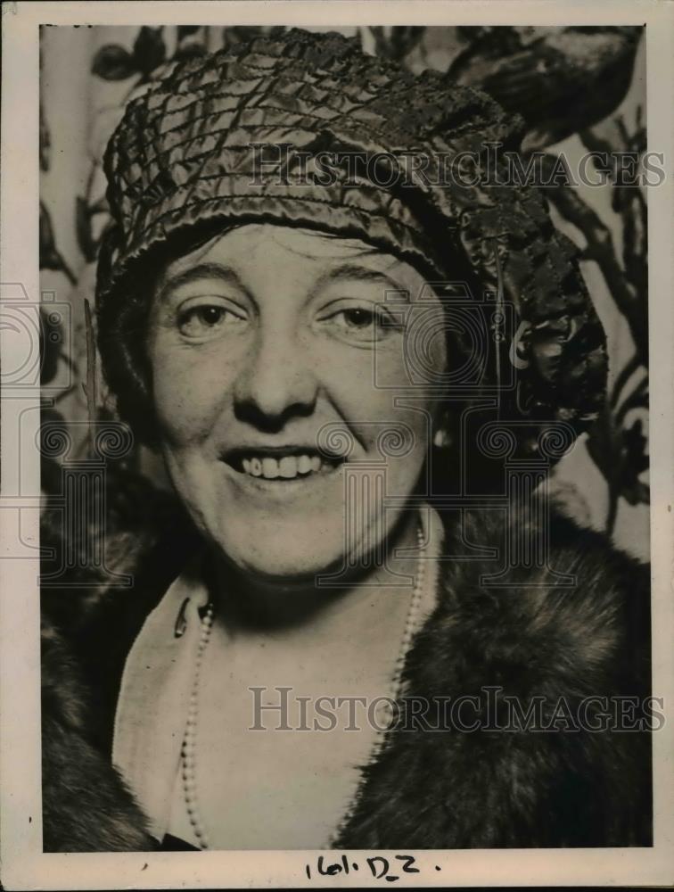 1920 Press Photo Mrs. O.T. Alexander Snubbed Prince Carol, Prince of Romania - Historic Images