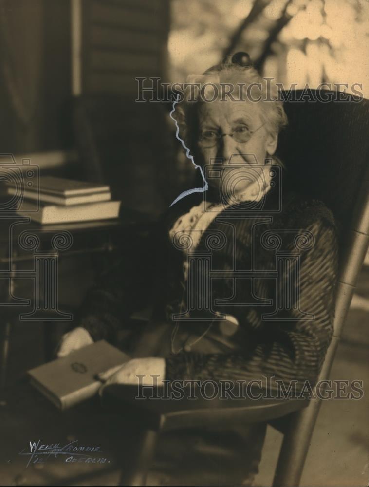 1912 Press Photo Mrs Amy Davis Winship of Cleveland - Historic Images