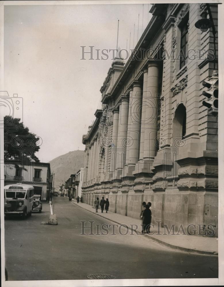 1938 Press Photo Chamber of Deputies in Lima, Peru - Historic Images