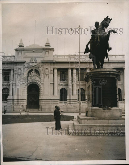 1938 Press Photo Chamber of Deputies in Peru - Historic Images