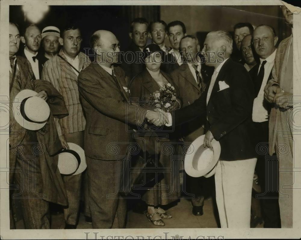 1923 Press Photo Emil Luma, Secretary of Czechoslovak delegates - Historic Images