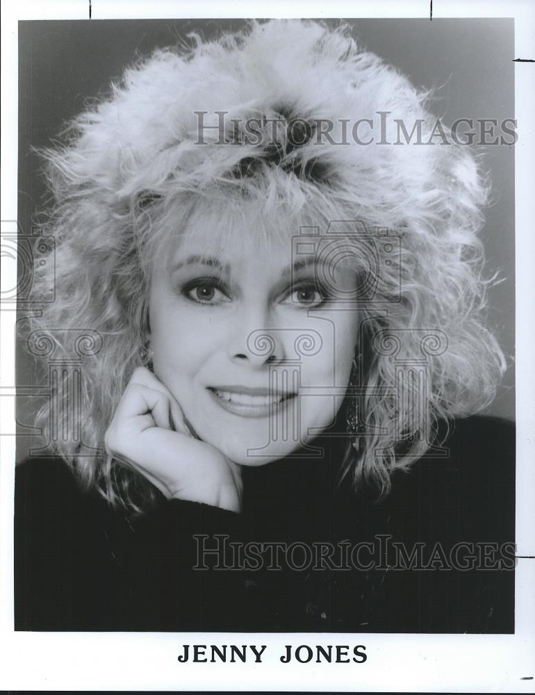 1990 Press Photo Jenny Jones Talk Show Host - cvp26641 - Historic Images