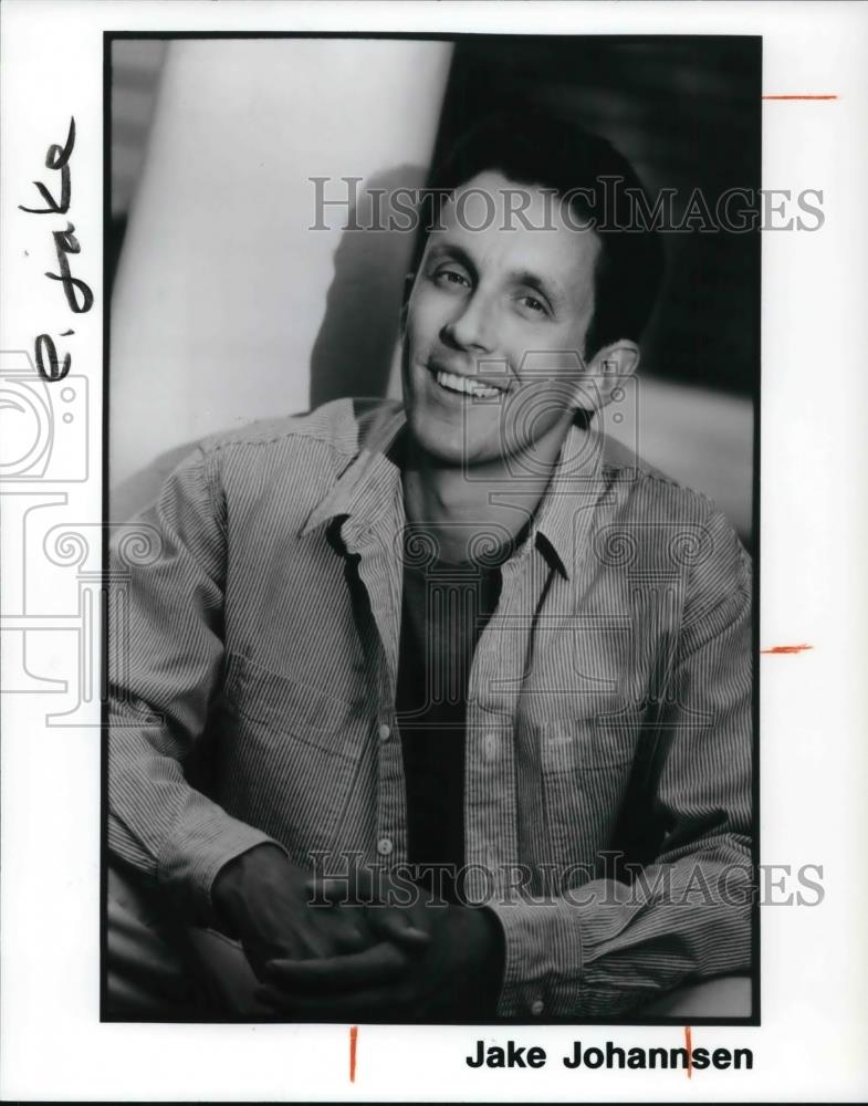 1997 Press Photo Comedian Jake Johannsen - cvp25768 - Historic Images