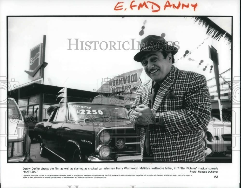 1996 Press Photo Danny DeVito in Matilda - cvp23217 - Historic Images