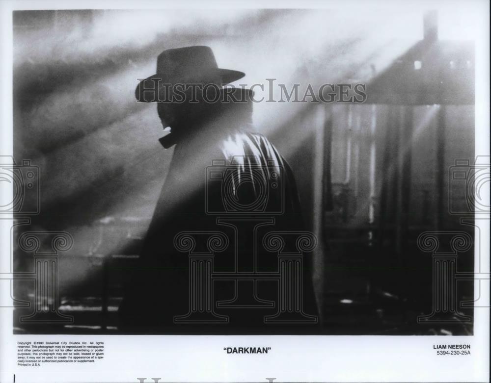 1991 Press Photo Liam Neeson in Darkman - cvp23155 - Historic Images