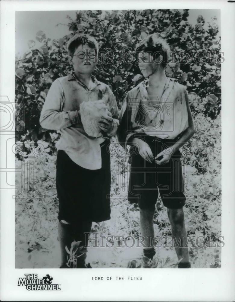 1986 Press Photo Scene from Lord of the Flies - cvp20508 - Historic Images