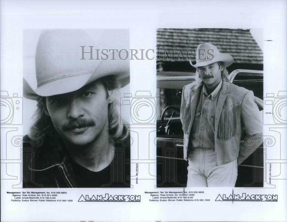 1992 Press Photo Alan Jackson Country Music Singer Songwriter And Musi Historic Images