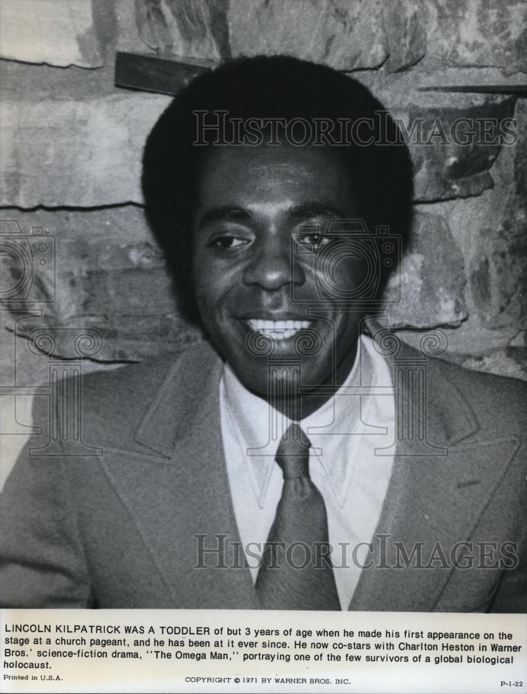 1973 Press Photo Lincoln Kilpatrick In The Omega Man - cvp27243 - Historic Images