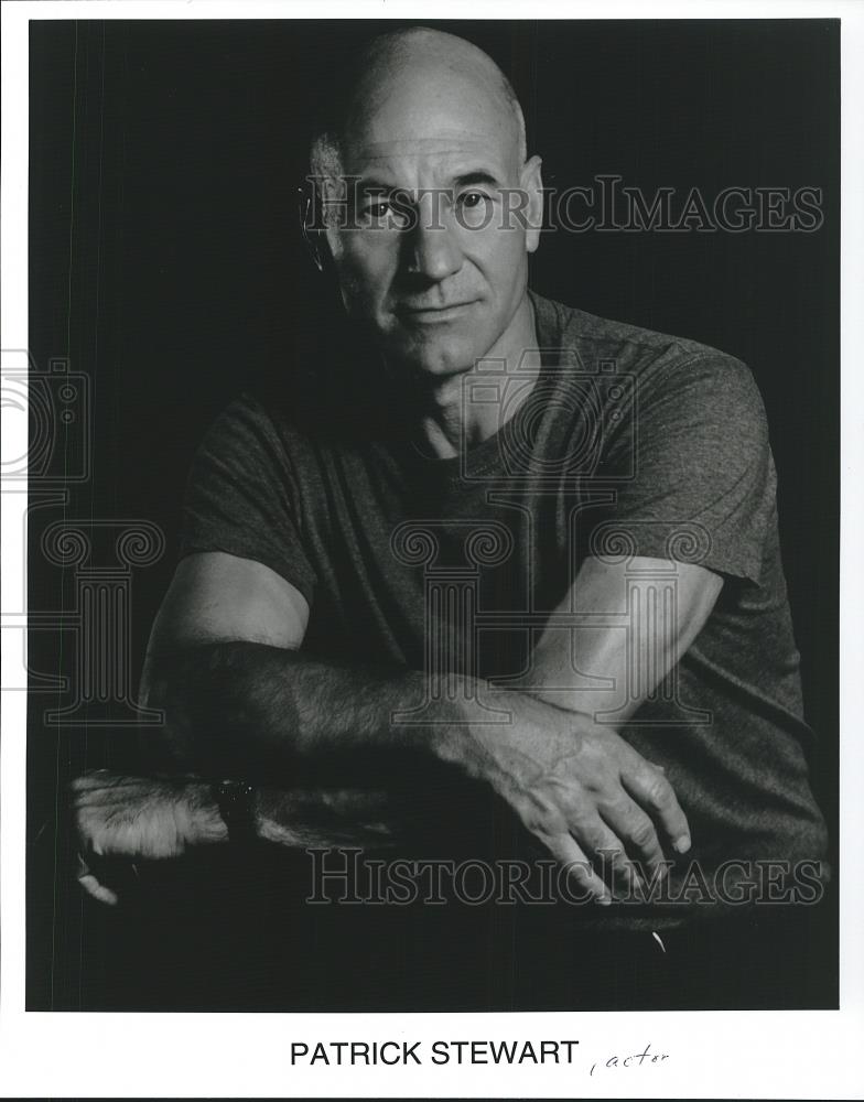1996 Press Photo Actor Patrick Stewart - cvp26441 - Historic Images